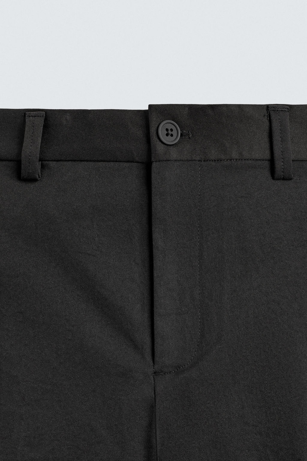 PANTAL?N REGULAR FIT T?CNICO / Negro - Zara фото 8