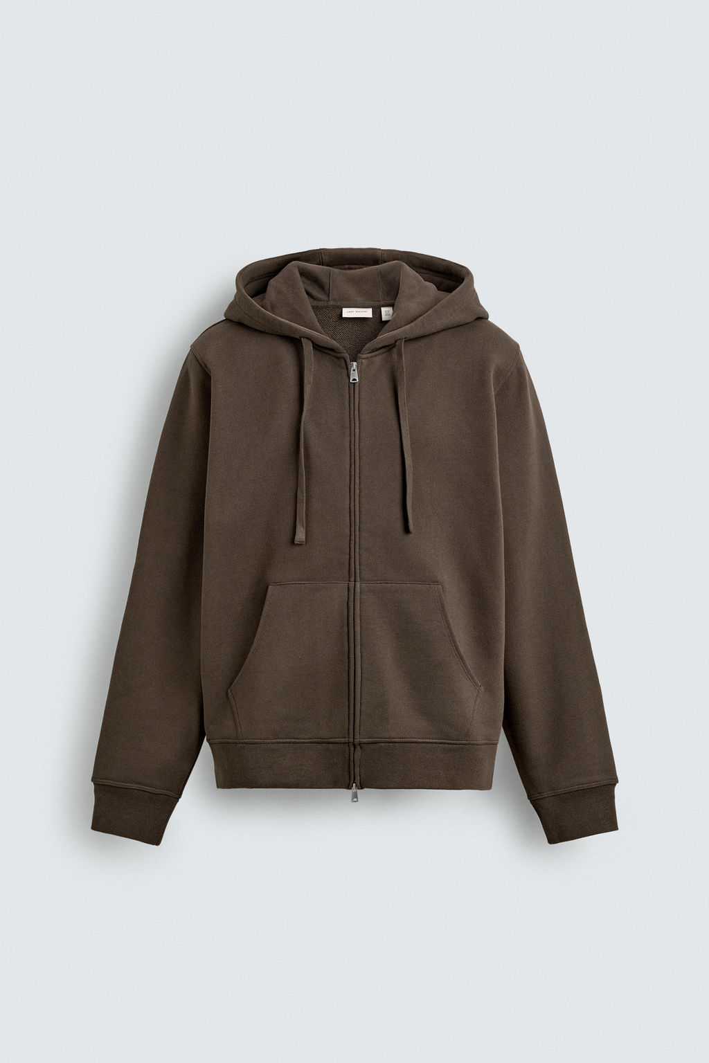 HEAVYWEIGHT HOODED ZIP-UP SWEATSHIRT ORIGINS - Zara фото 7