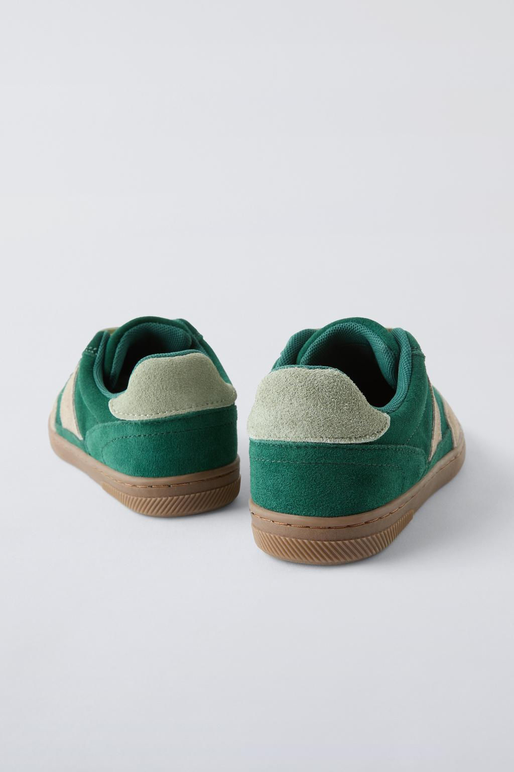 LEATHER TRAINERS - Zara фото 5