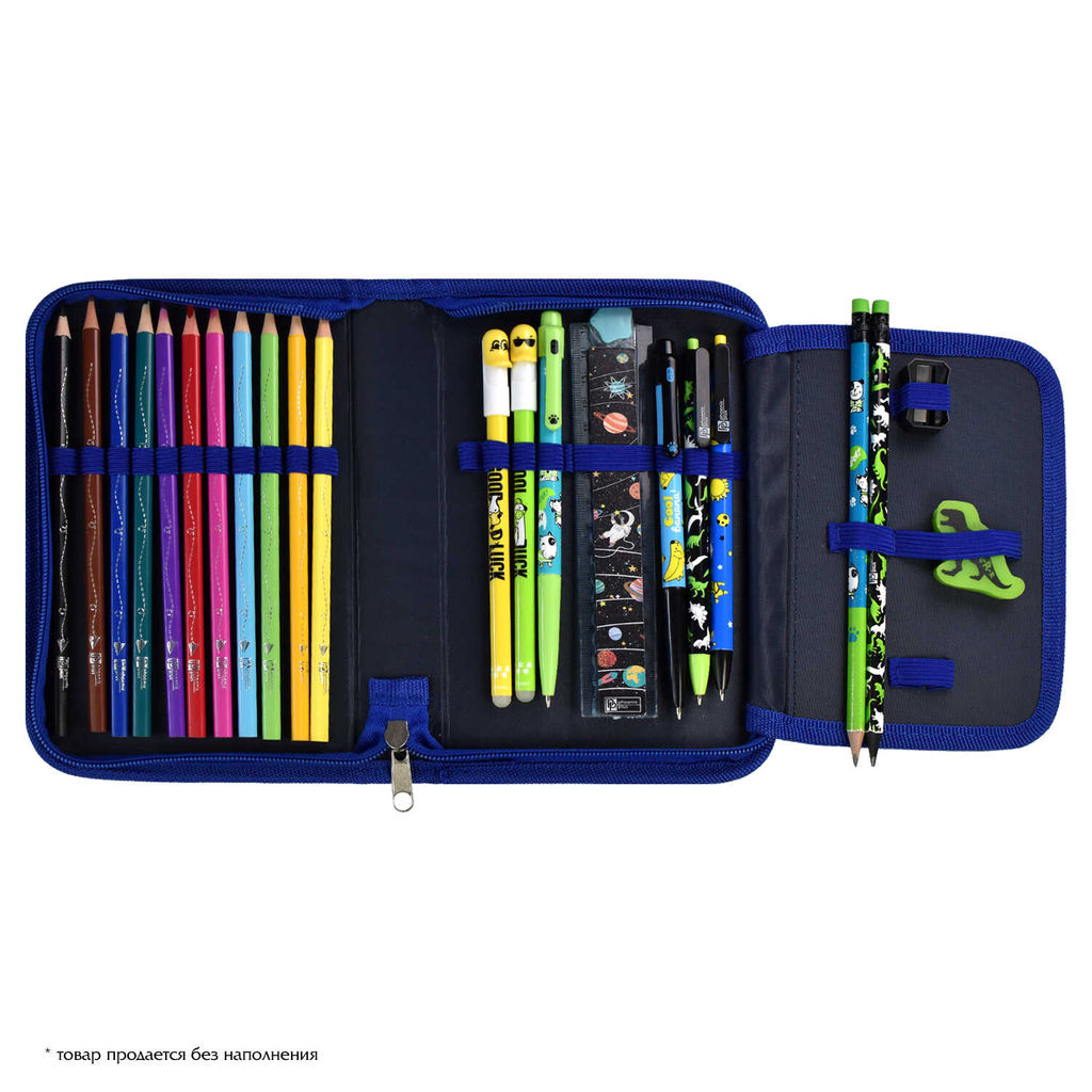 Пенал школьный Феникс+, арт.61274/ 24 РАЙД БАЙК  фото 6