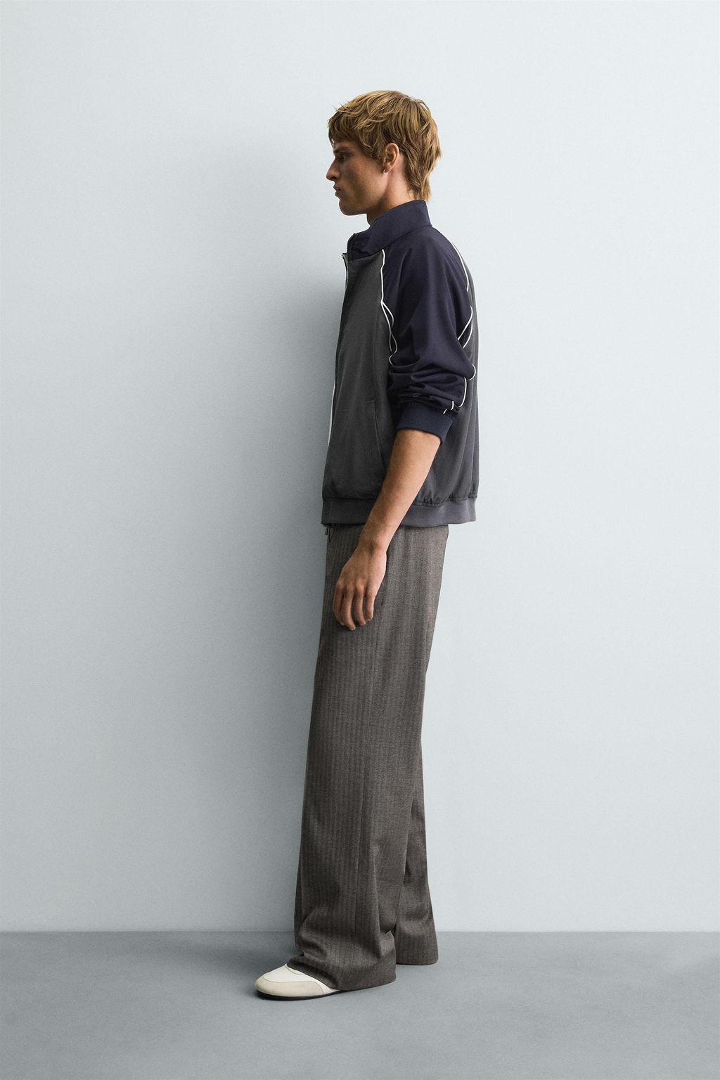 CONTRAST COLOUR BLOCK JACKET - Zara фото 4