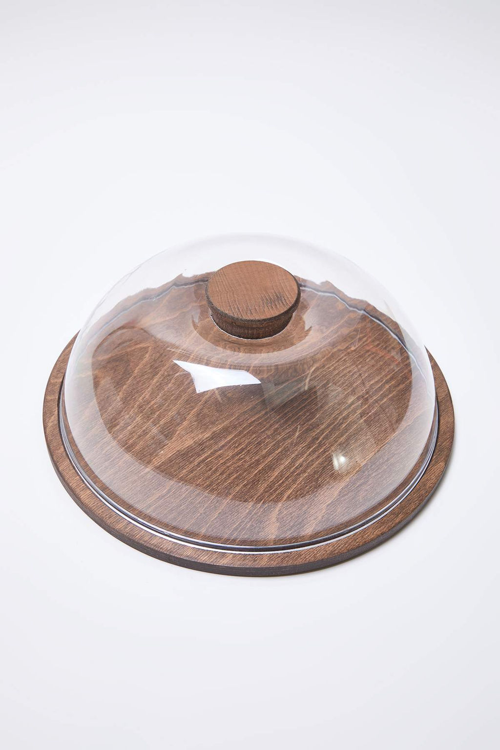 Ahsap Kek Fanusu Naturel (29 cm) TPHAW26KSK00001