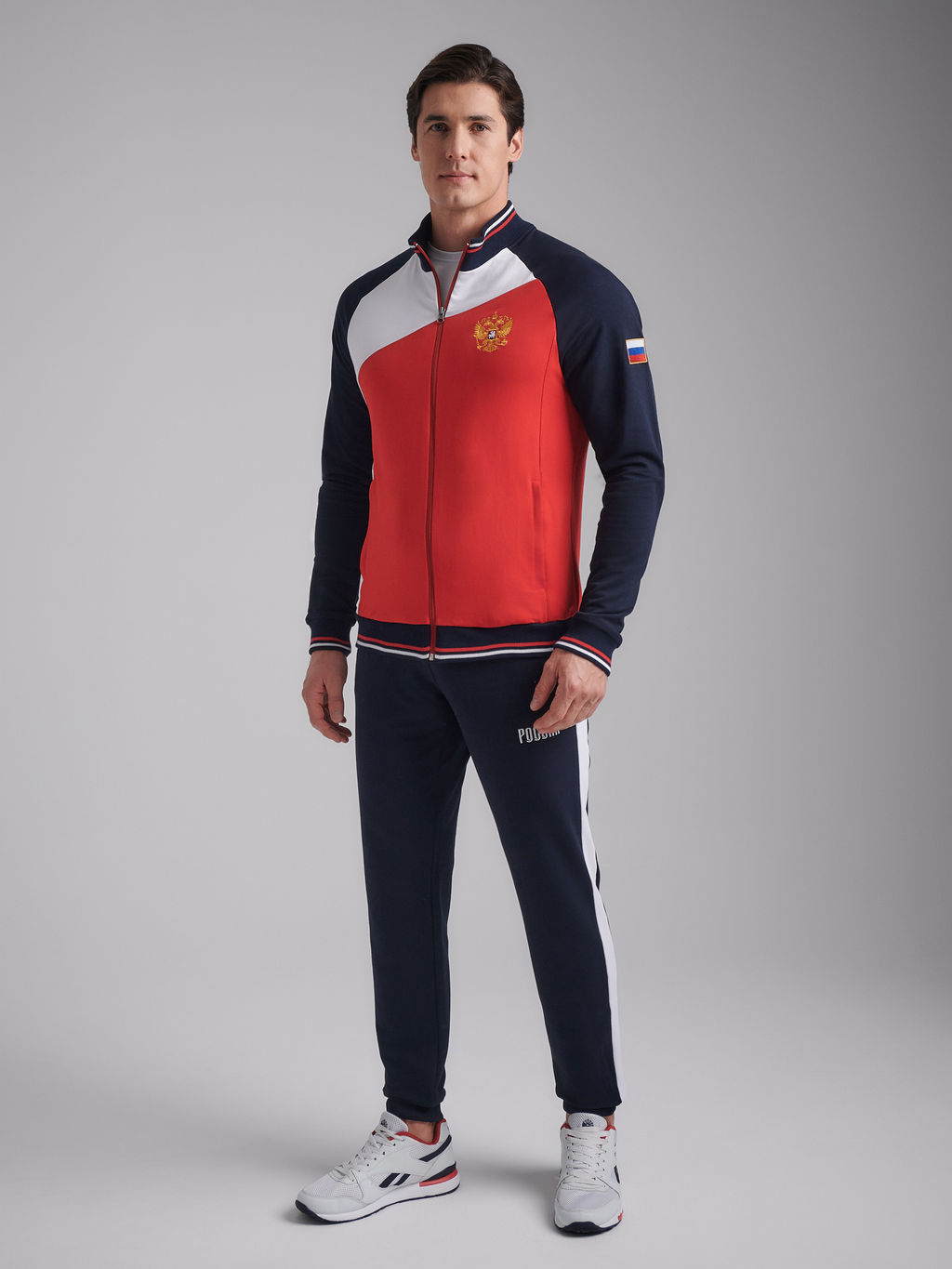 Спортивный костюм мужской RUSSIA 11M-RR-1309A - Addic фото 8