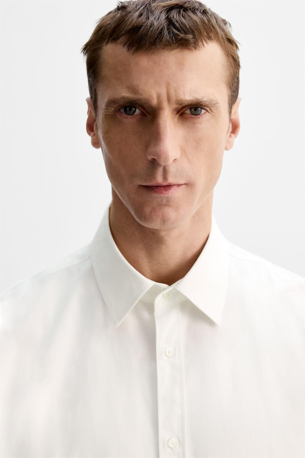 LIMITED EDITION POPLIN SHIRT - Zara фото 6