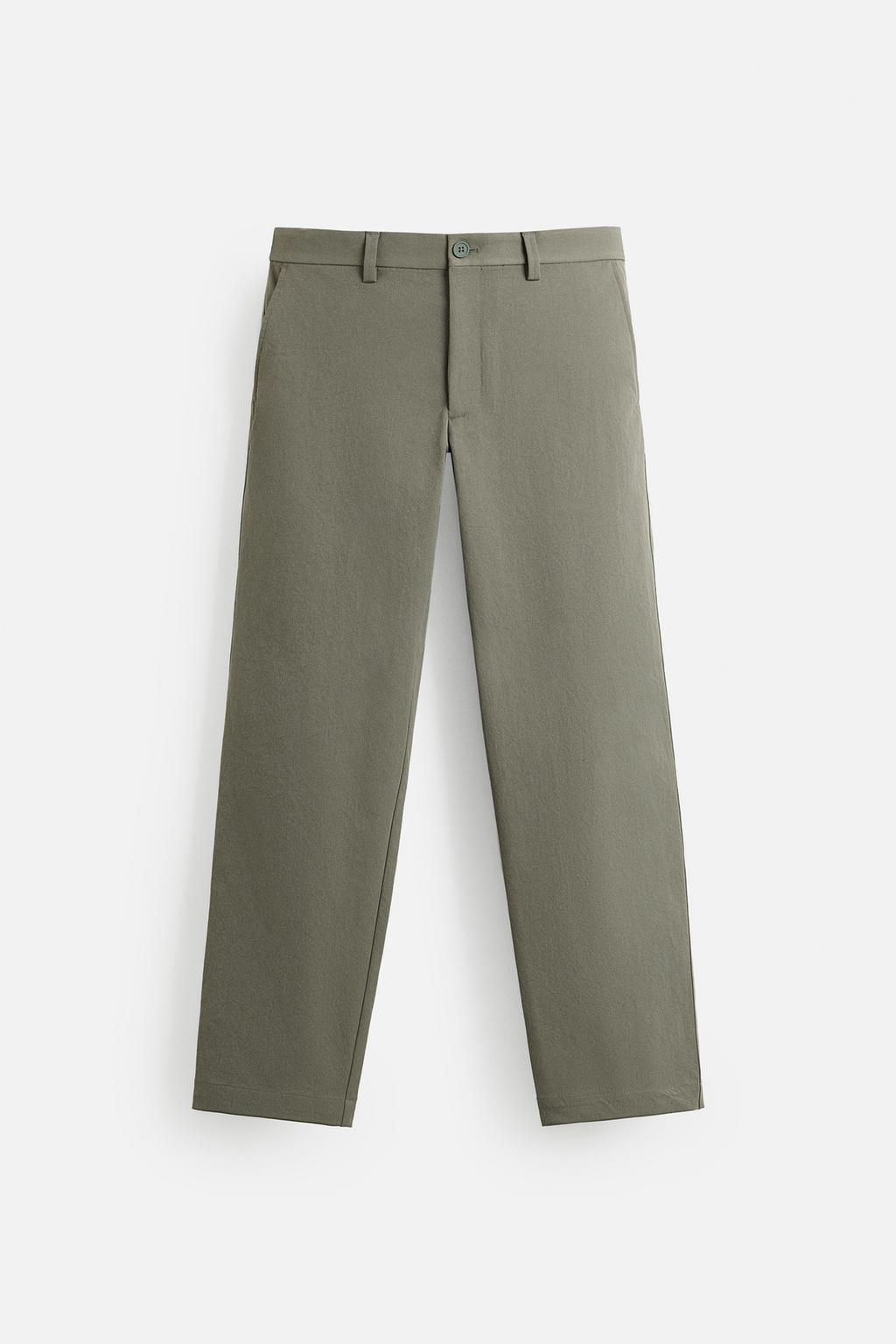 QUICK DRY CHINO TROUSERS - Zara фото 26