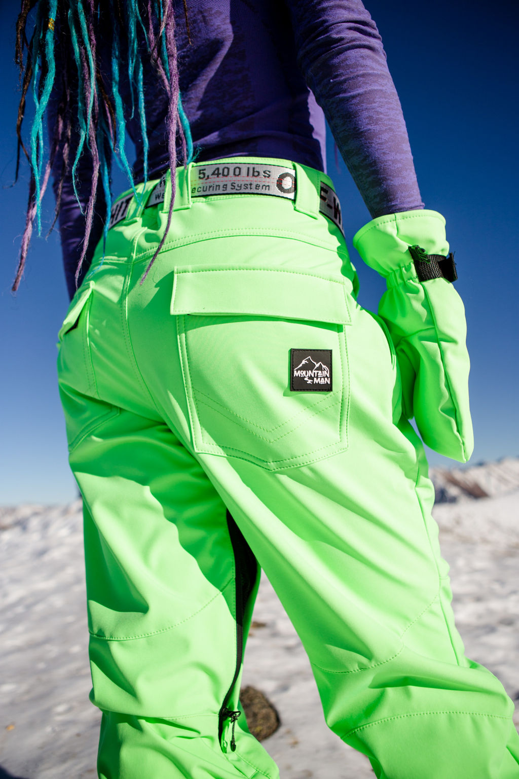 Сноубордические штаны Sent Powder (Зеленый)