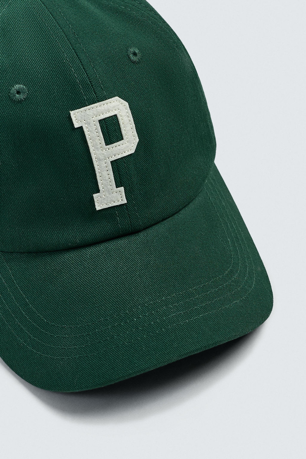 GORRA PARCHE LETRA / Verde - Zara фото 7