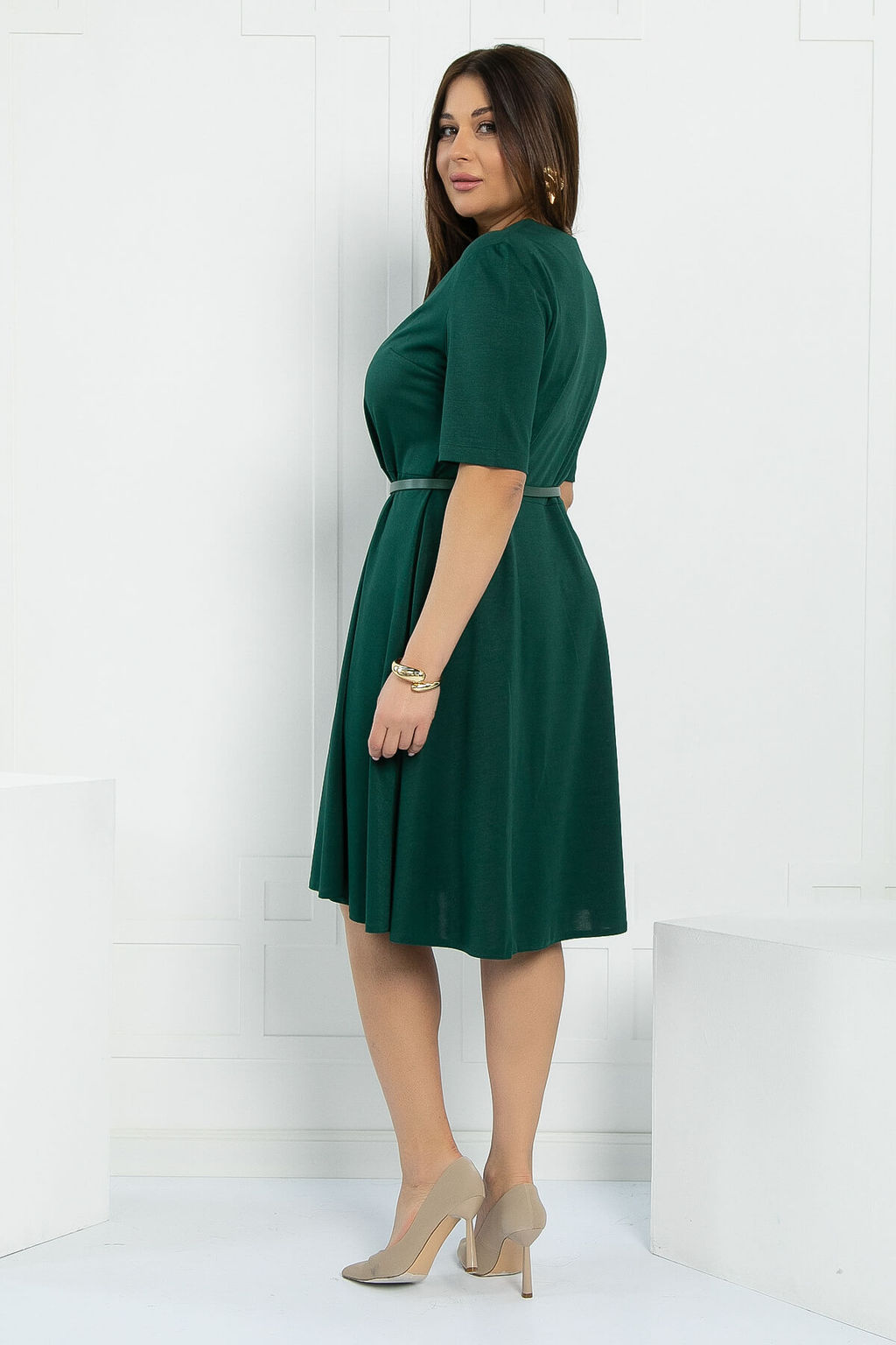 Платье Карнелия (зеленое) П12953-25М - Lt collection фото 2