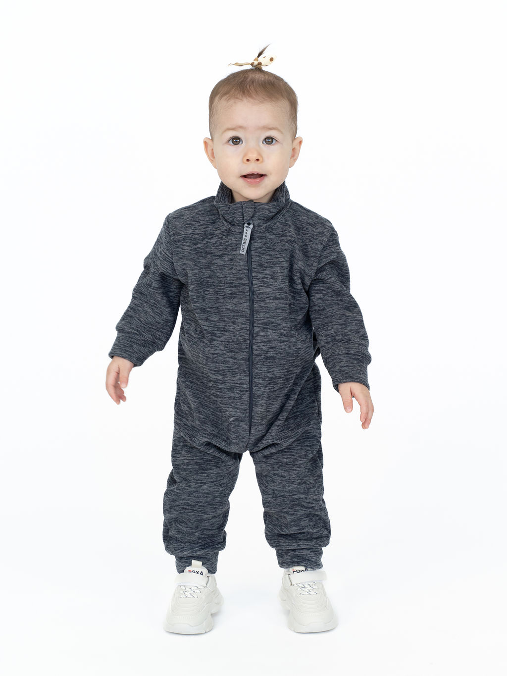 Комбинезон детский флисовый серый - Утенок фото 19