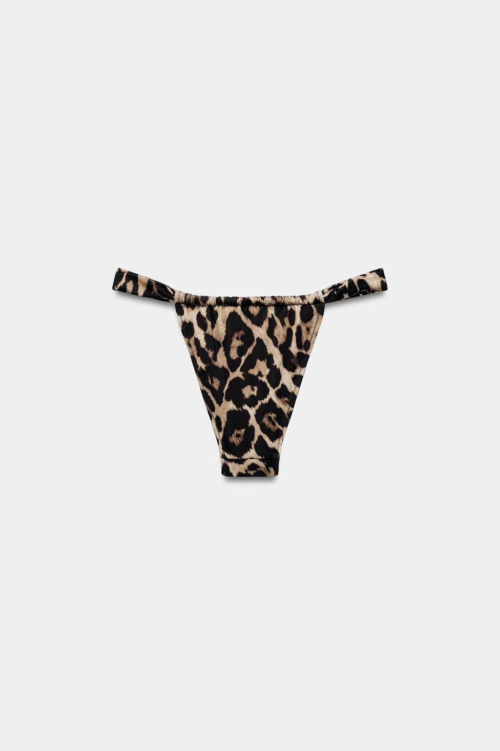 BRAGUITA BIKINI CORTINILLA ESTAMPADO ANIMAL / Leopardo - Zara фото 5