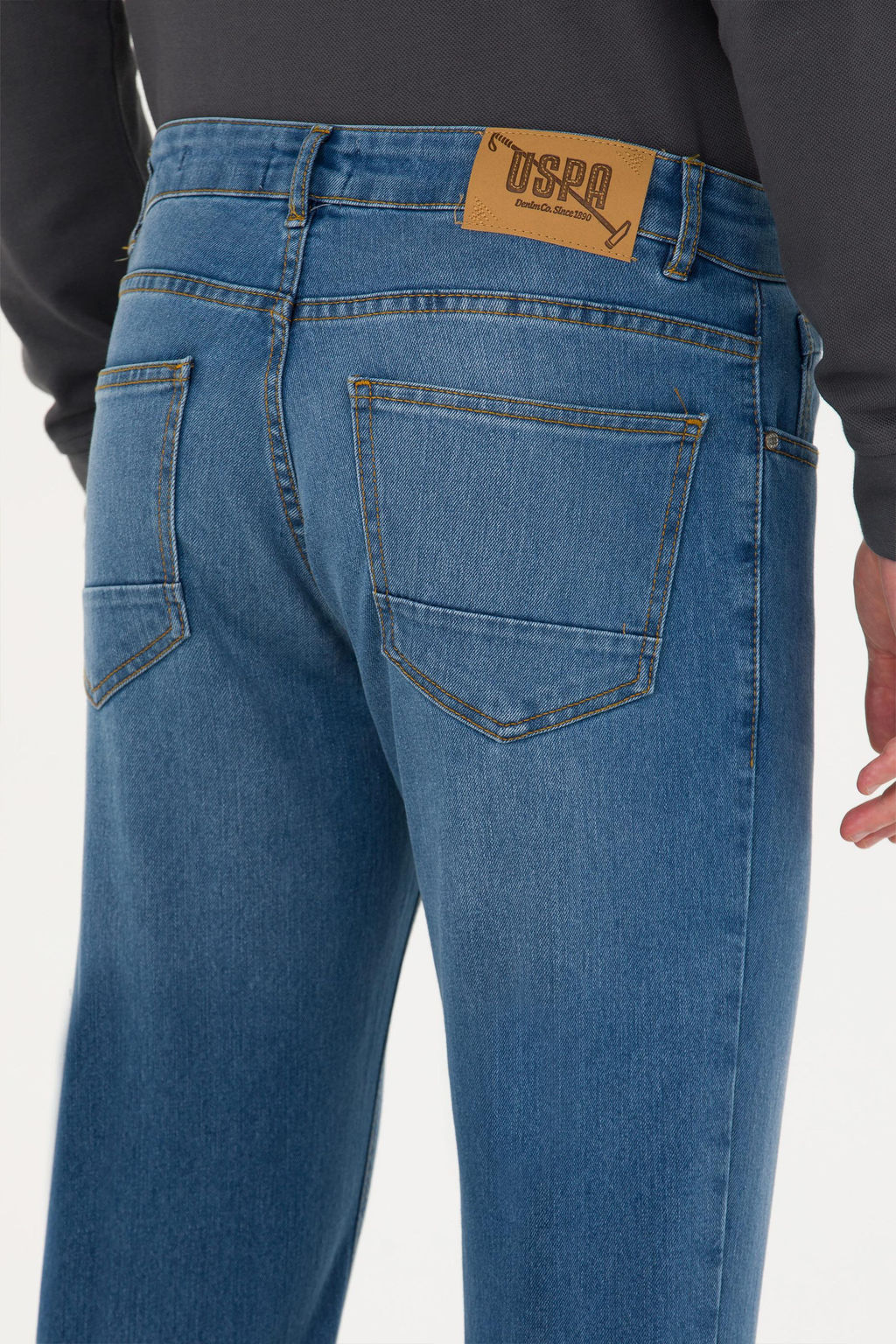U. S. Polo Assn / Мужские голубые джинсовые брюки - U.s. polo assn фото 21