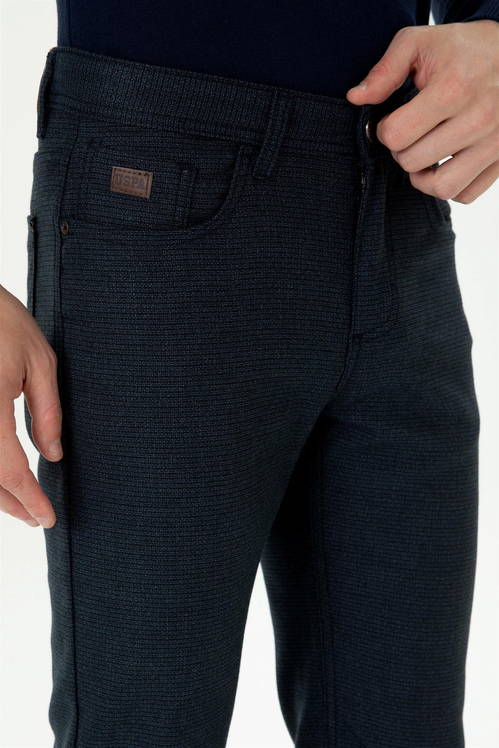 U. S. Polo Assn Мужские темно-синие брюки из плотной ткани Неожиданная скидка в корзине - U.s. polo assn фото 5
