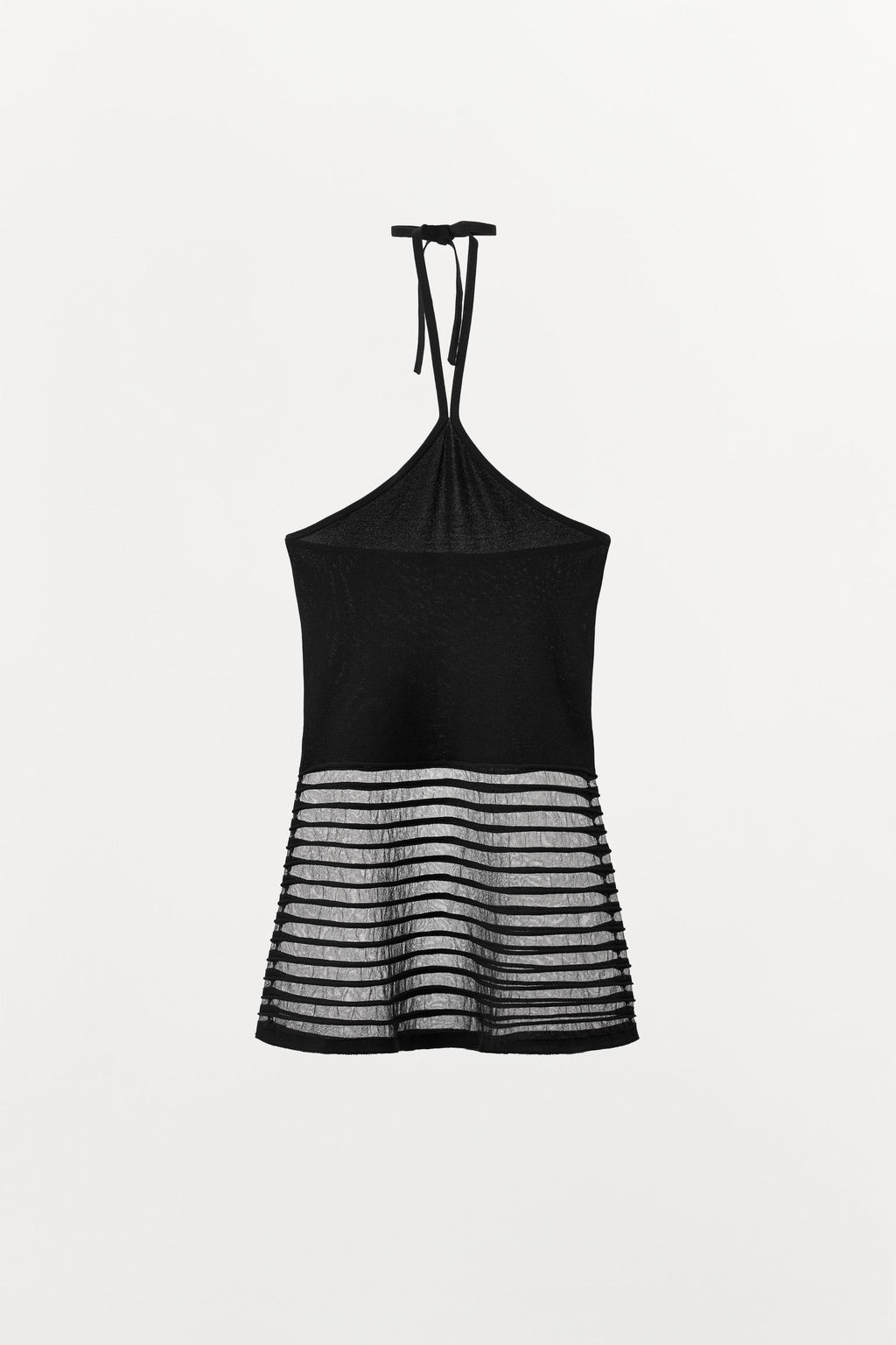 COMBINED HALTER KNIT TOP - Zara фото 4
