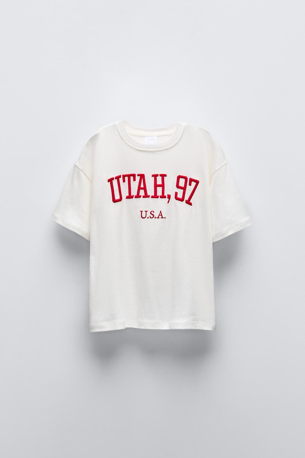 EMBROIDERED T-SHIRT - Zara фото 2