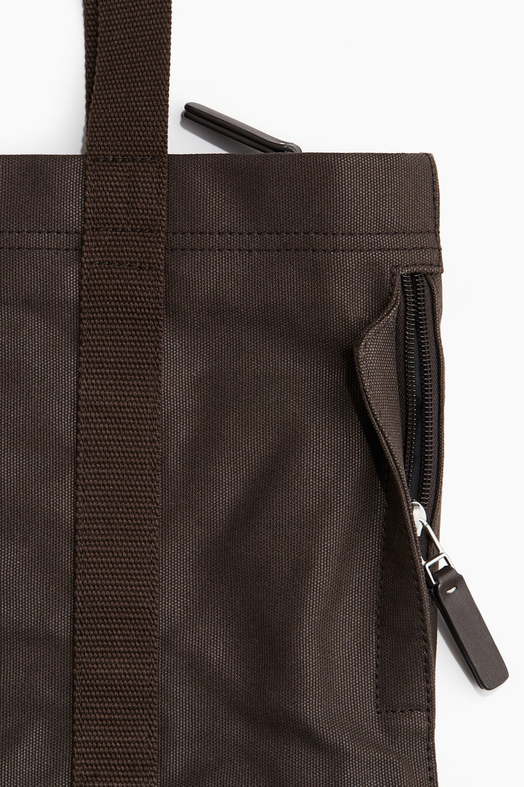 Bolsa tote en lona encerada - H&m фото 3