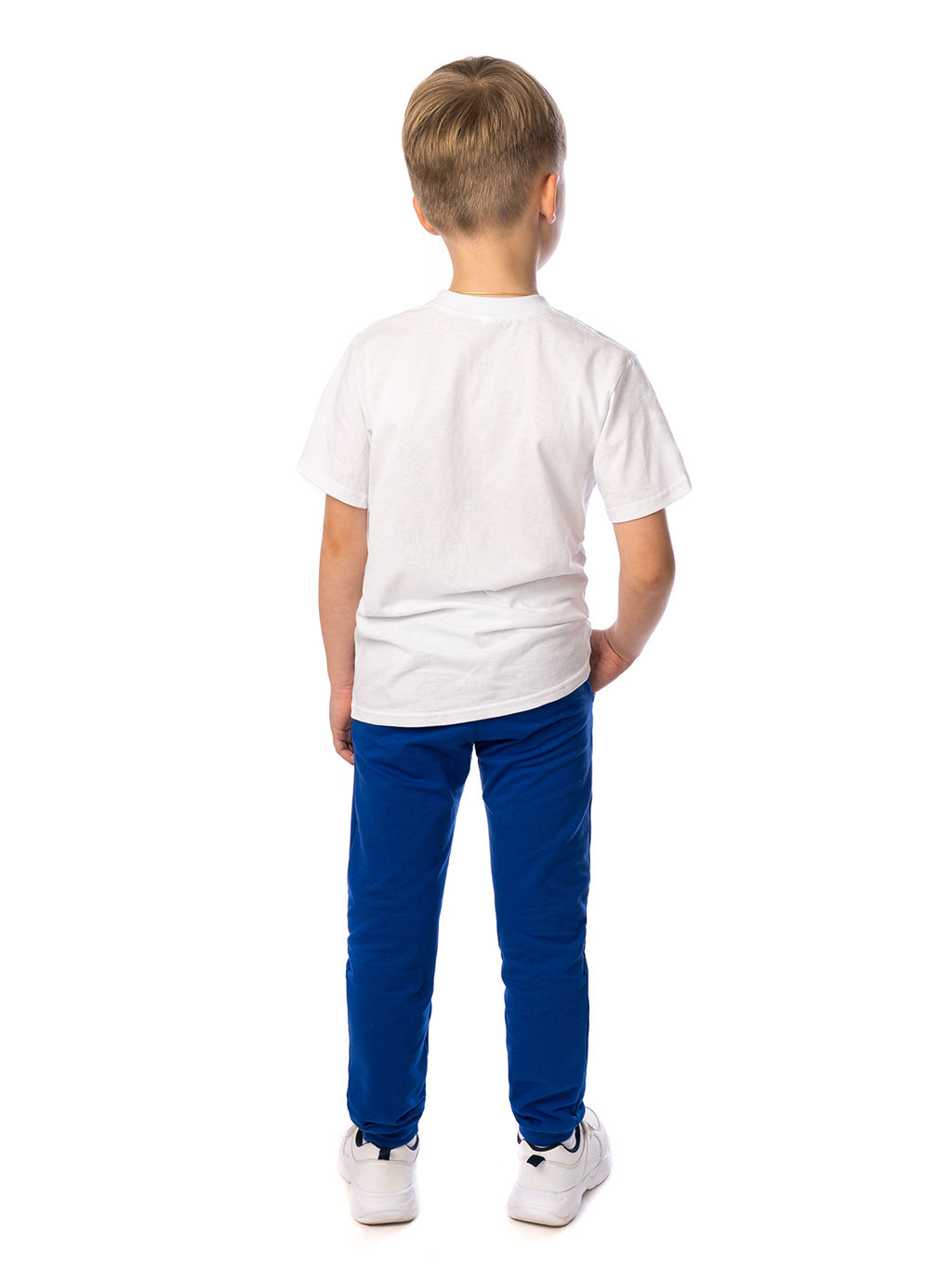 Брюки детские яркосиние василек