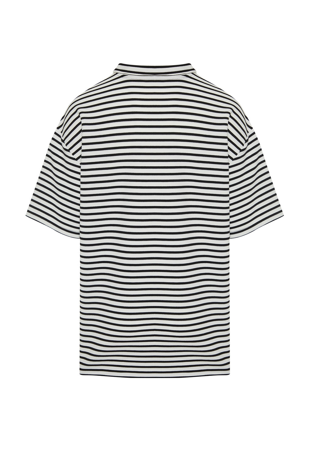 TRENDYOL MAN Ekru Oversize/Genis Kesim Limited Edition Cizgili Dokulu Polo Yaka T-shirt TMNSS24PO00021 - Trendyolmilla фото 8