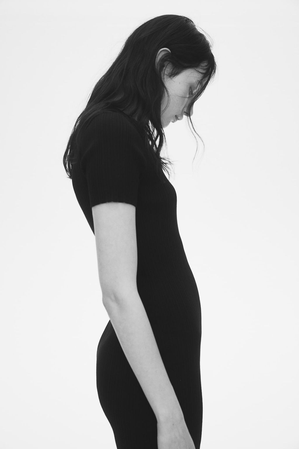 Vestido ajustado en punto de canale - H&m фото 5