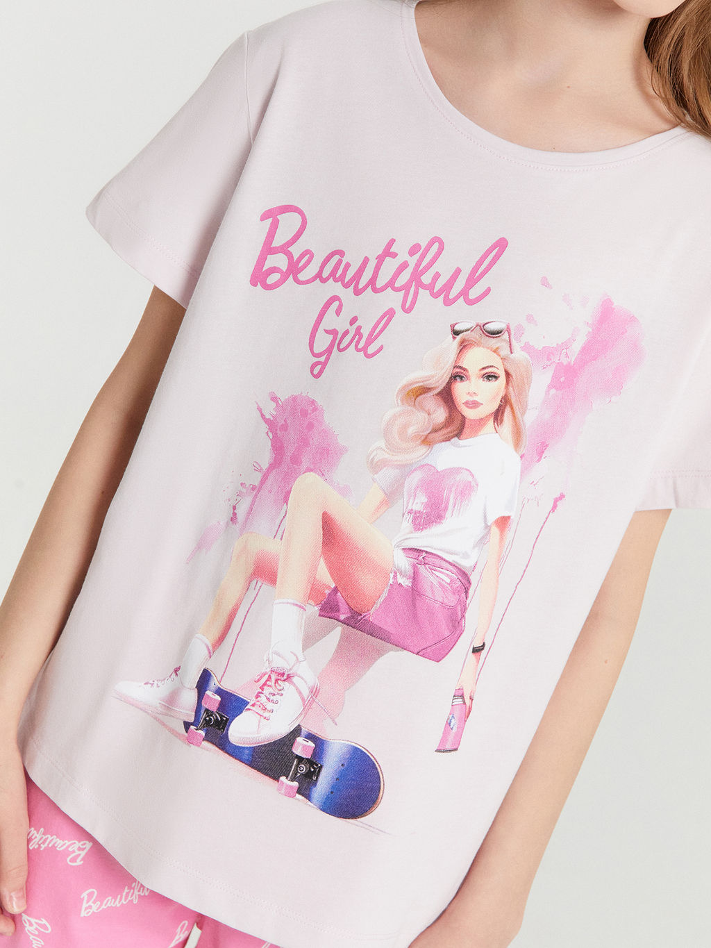 КОМПЛЕКТ ДЛЯ ДЕВОЧЕК (ФУТБОЛКА, ШОРТЫ) - Mark formelle фото 9