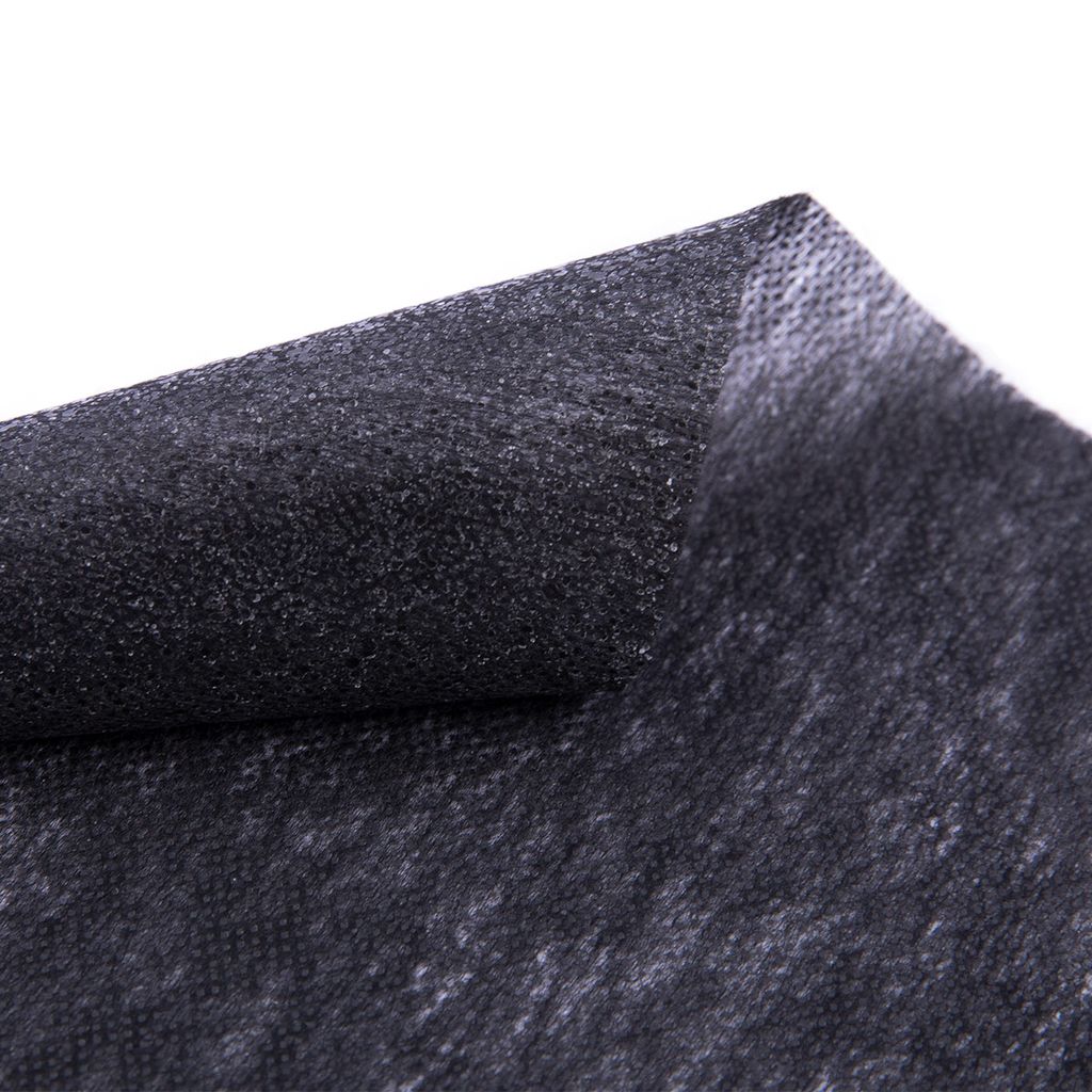 Нетканный материал (флизелин) Гамма клеевой сплошной G-540c 50 г/кв.м 2 100 см чёрный B