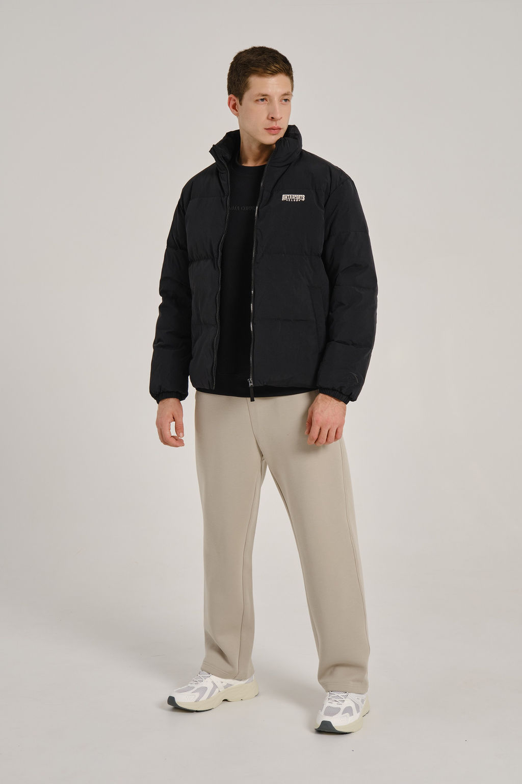 Пуховик короткий Черный ATSC Down Jacket - Anta фото 2