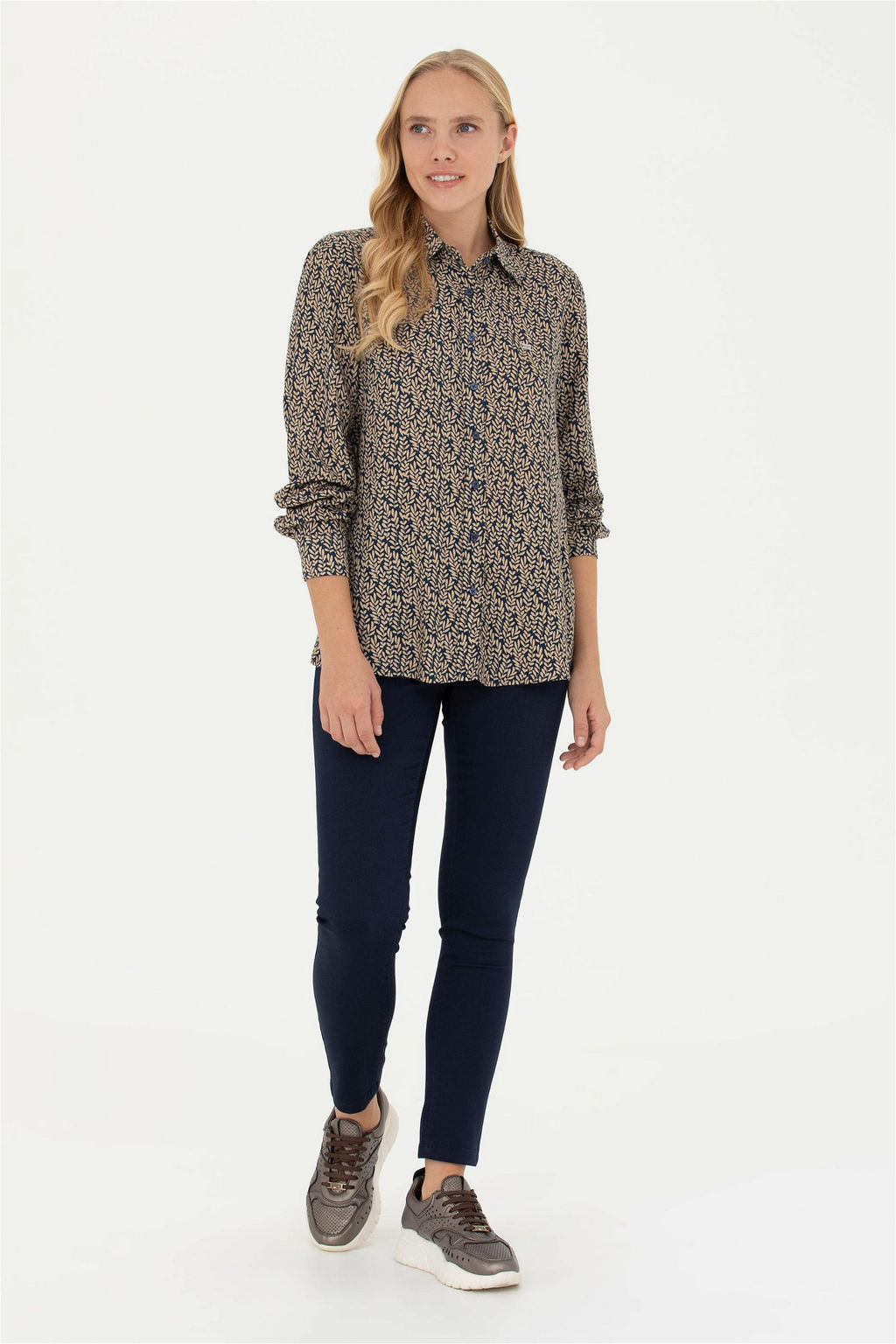 Женские темно-синие брюки - U.s. polo assn фото 8