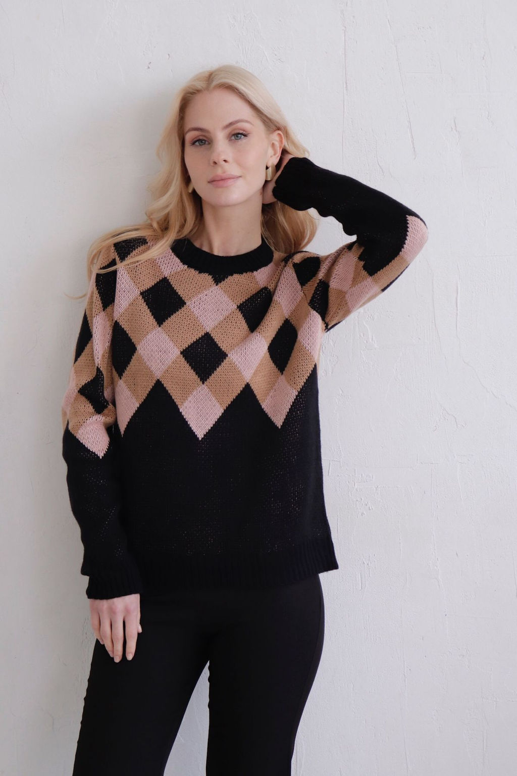 11491 Джемпер с ромбами - Martichelli фото 28