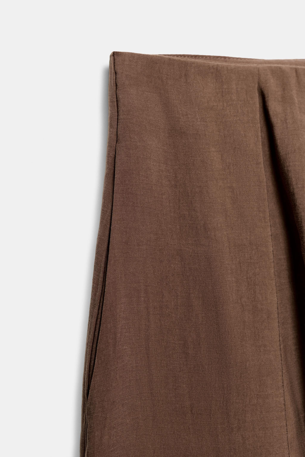 BERMUDA LARGA FLUIDA / Mocha - Zara фото 8