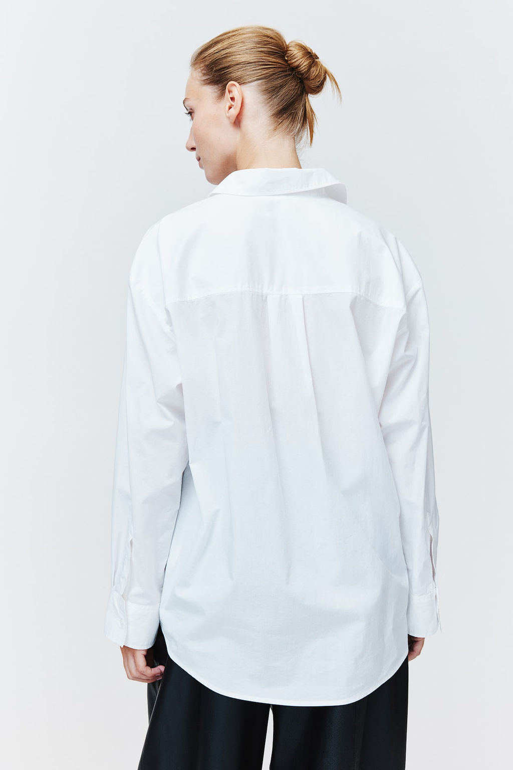 MAMA Camisa con cinturon de anudar Before & After - H&m фото 4