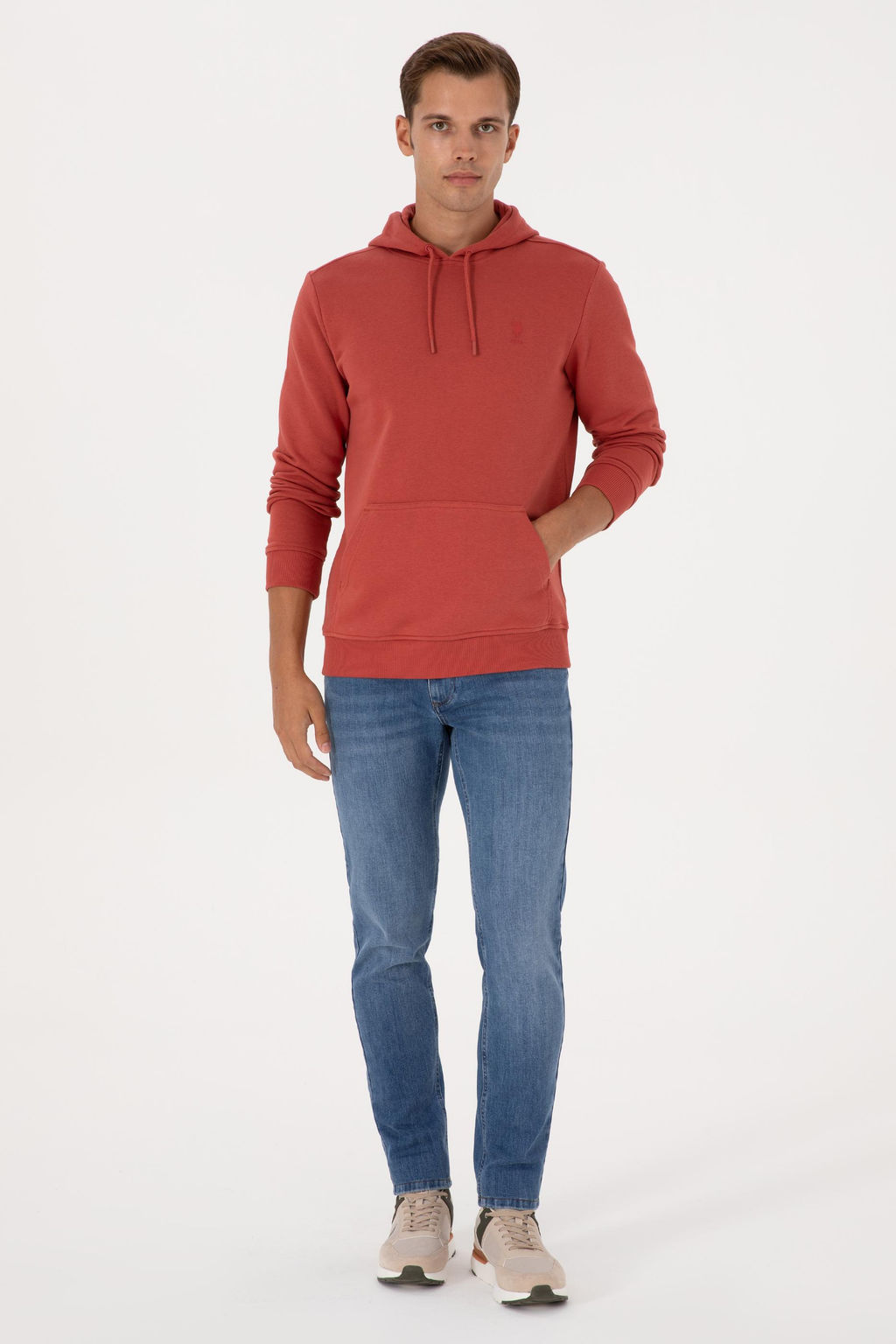 Erkek G_l Kurusu Basic Sweatshirt - U.s. polo assn фото 4