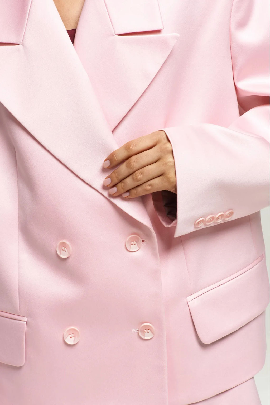 Жакет атласный Pink