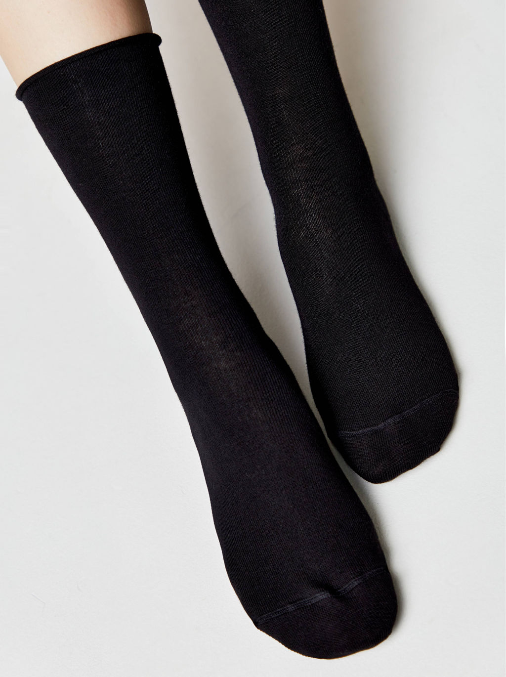 Цена за 2 пары. Носки Короткие CONTE Меланжевые носки COMFORT графит - Conte elegant фото 9