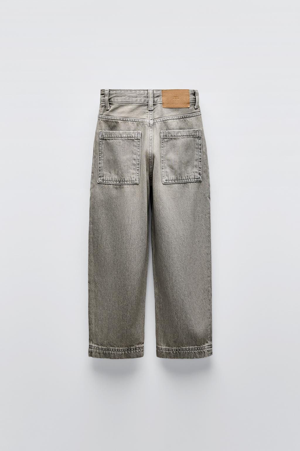 RELAXED BAGGY JEANS - Zara фото 6