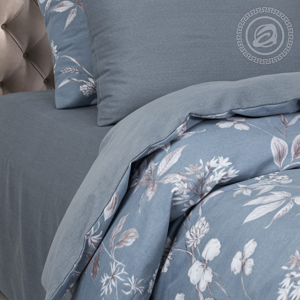 Руада Евро/Пододеяльник (молния): 1 шт.- 220*200; Простыня: 1 шт.- 260*240; Наволочка: 2 шт.- 70*70; Наволочка: 2 шт.- 50*70 Велюр Классик