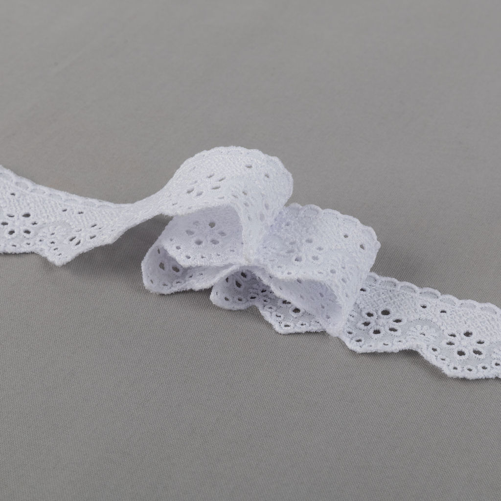 Шитье Gamma 37 мм GYEM-3702 в рулоне 9 м 0.2 м Турция белый