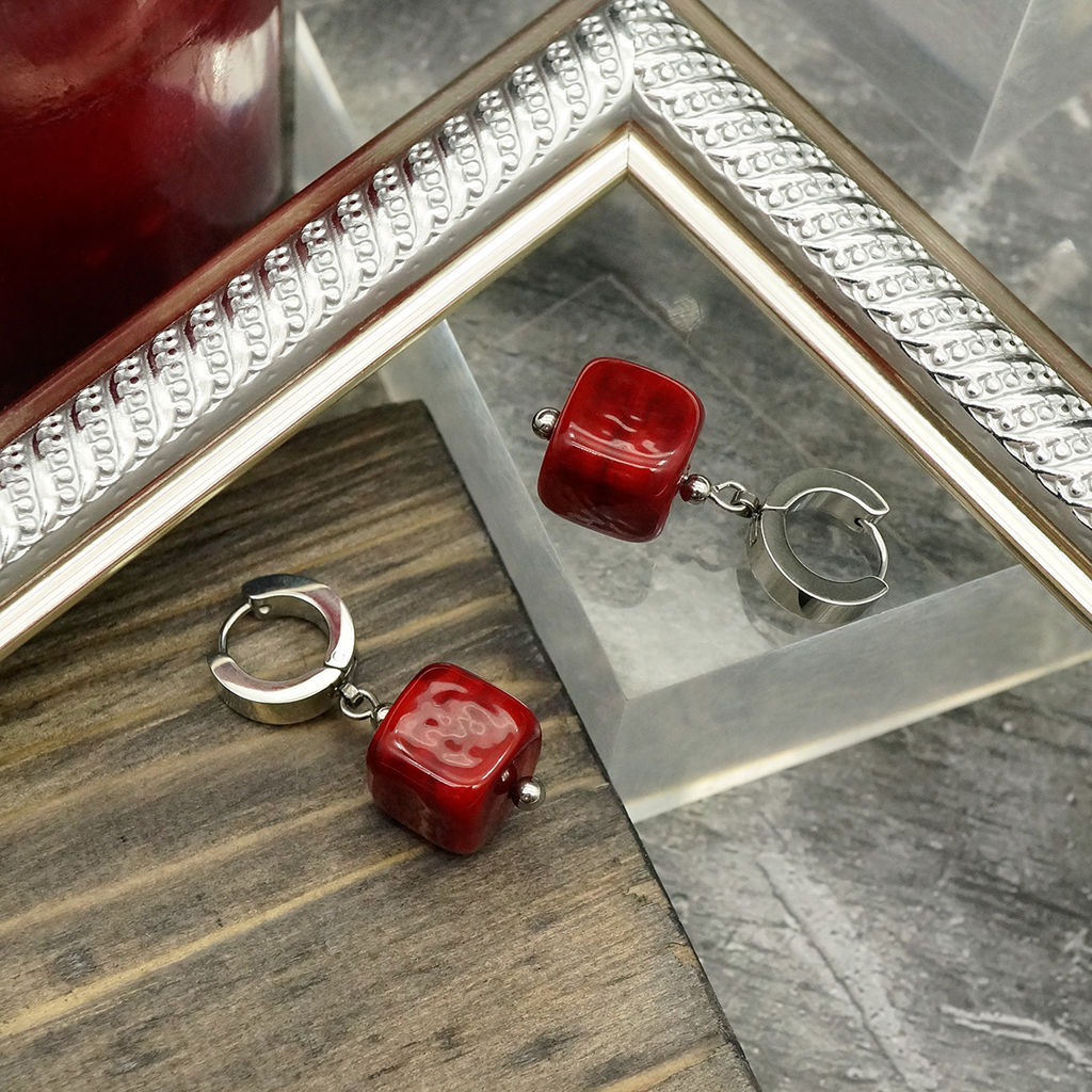 Серьги из муранского стекла CLASSIC LS3378 - Vloes фото 2