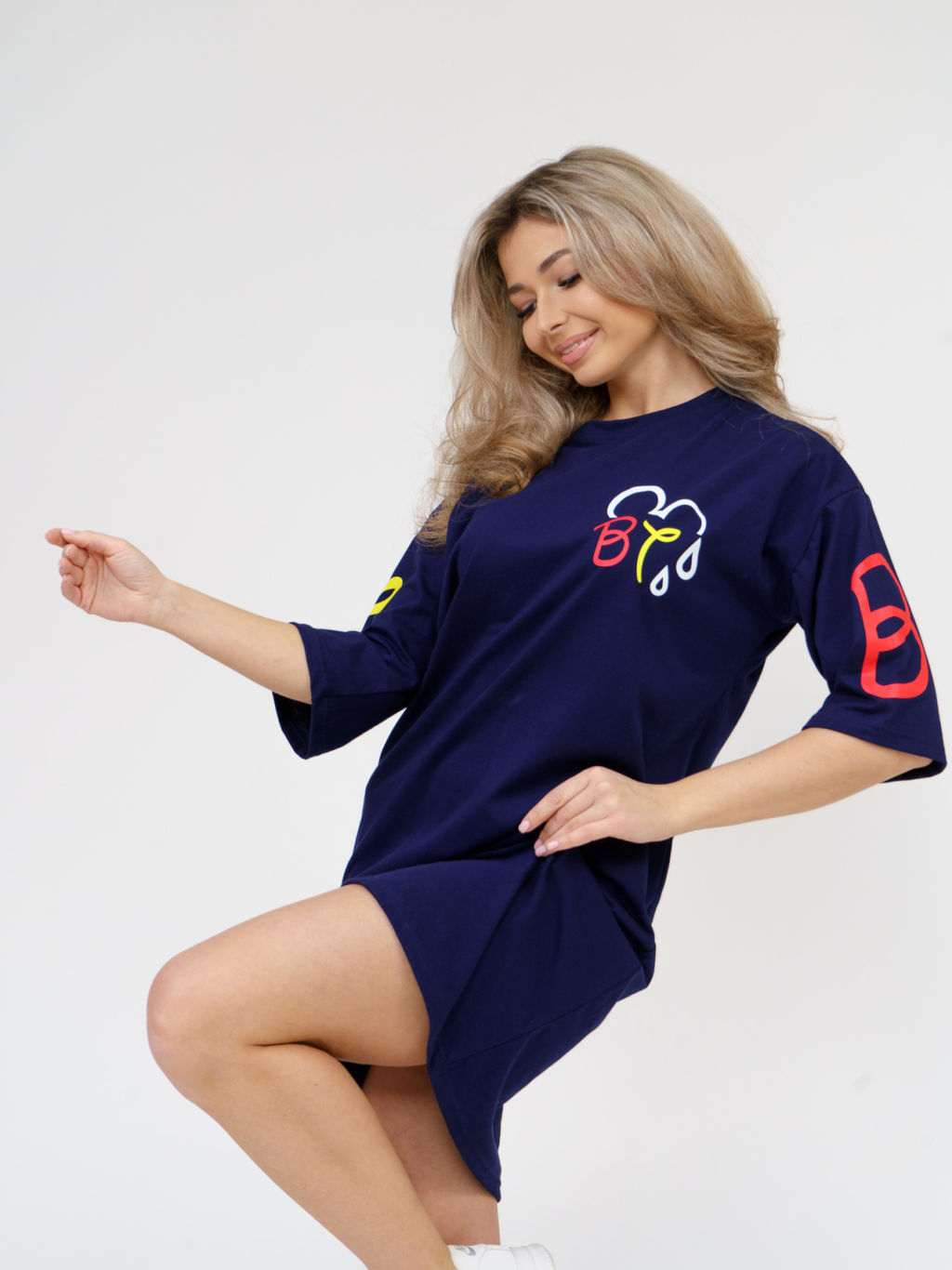 894 Футболка "Темно-синий"