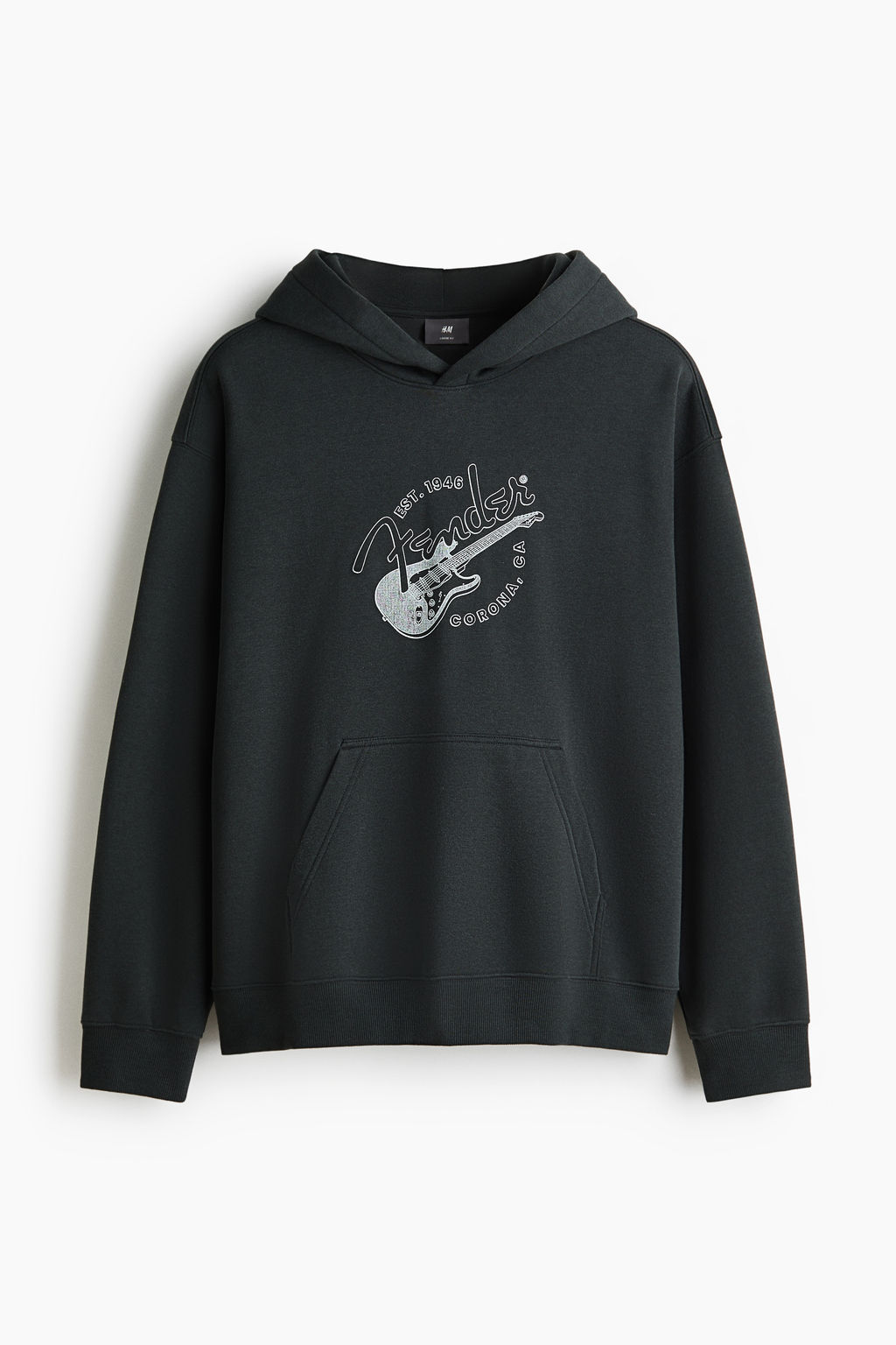 Sudadera estampada con capucha Loose Fit - H&m фото 3