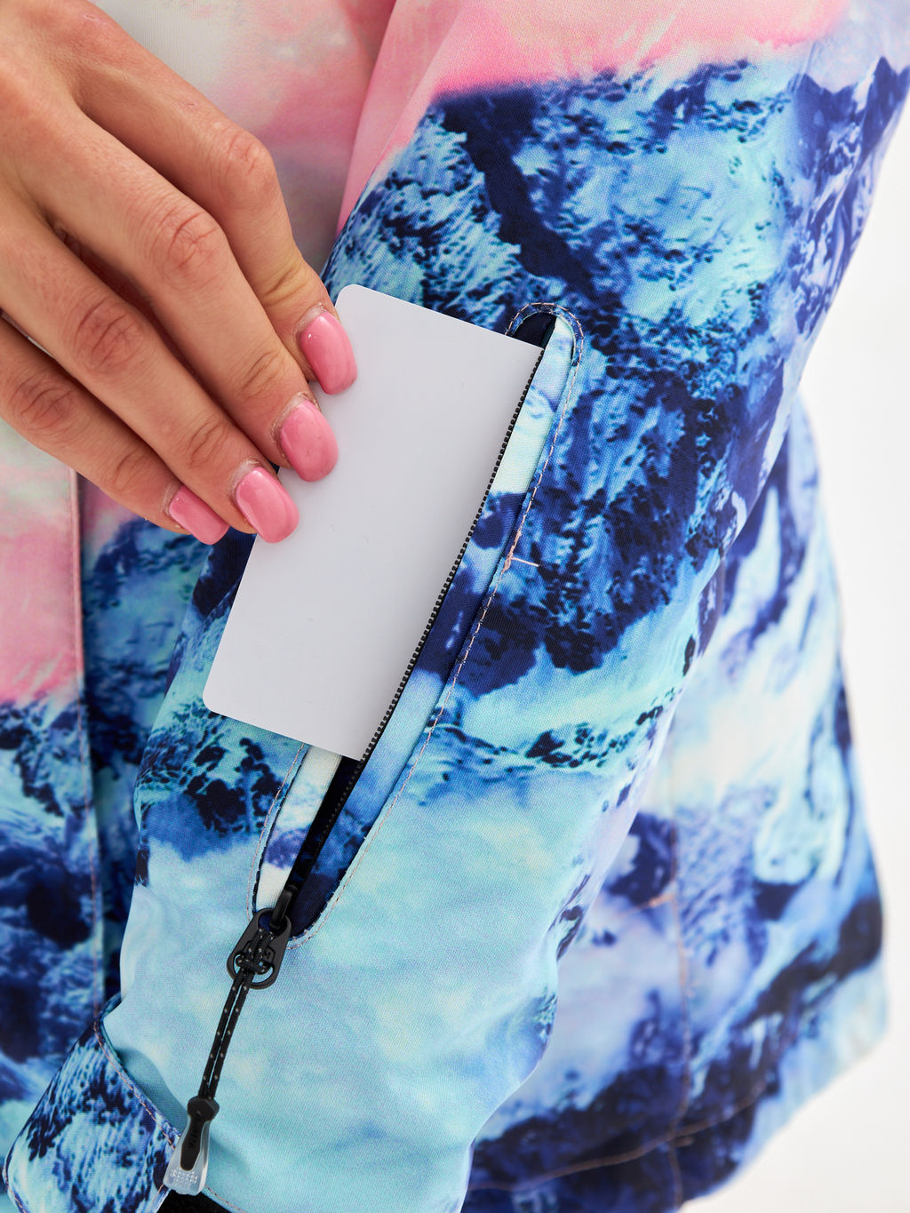 Женская горнолыжная сноубордическая куртка Alpha Endless Ultra Chaleur SNB 423/316_9 Разноцветный  фото 12