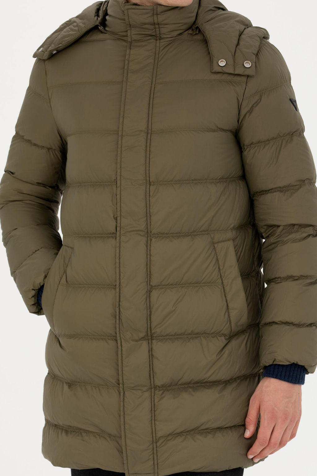 U. S. Polo Assn / Мужское пальто цвета хаки - U.s. polo assn фото 20