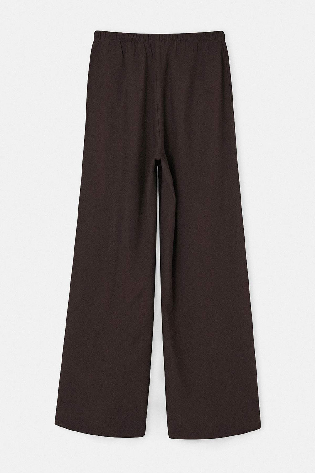 Koyu Kahverengi Modal Wideleg Genis Paca Pantolon TWOSS26PL00105 - Trendyolmilla фото 2