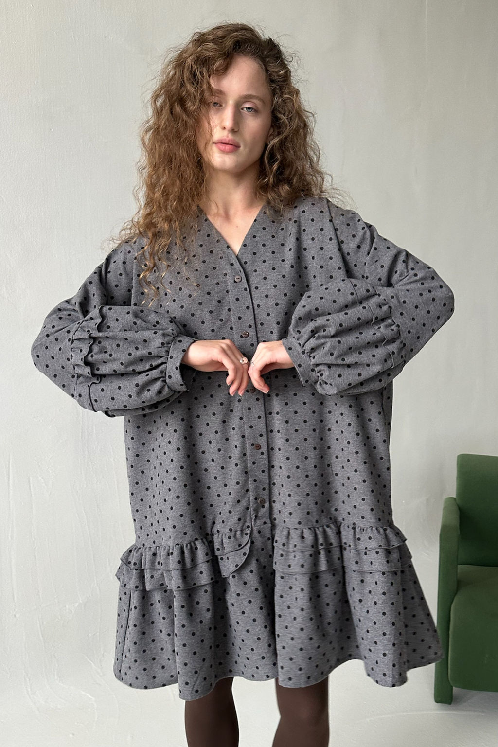 Платье женское COSY076/03/Серый, черный