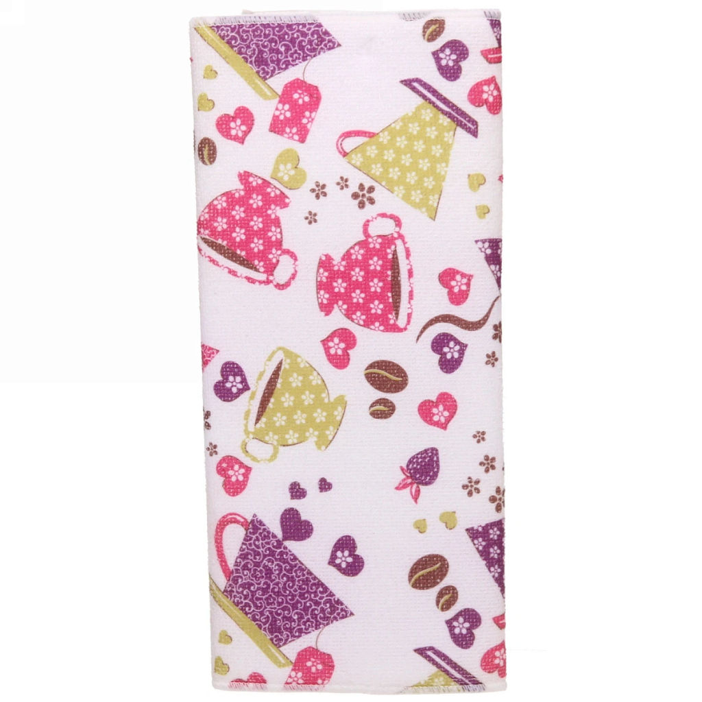 Цена за 2 шт. Коврик для сушки посуды 38*50см "Кофейный аромат"