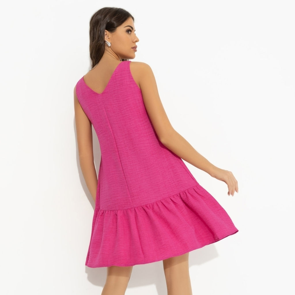 Сарафан свободного силуэта Динамичный стиль (розовый) - Charutti фото 11