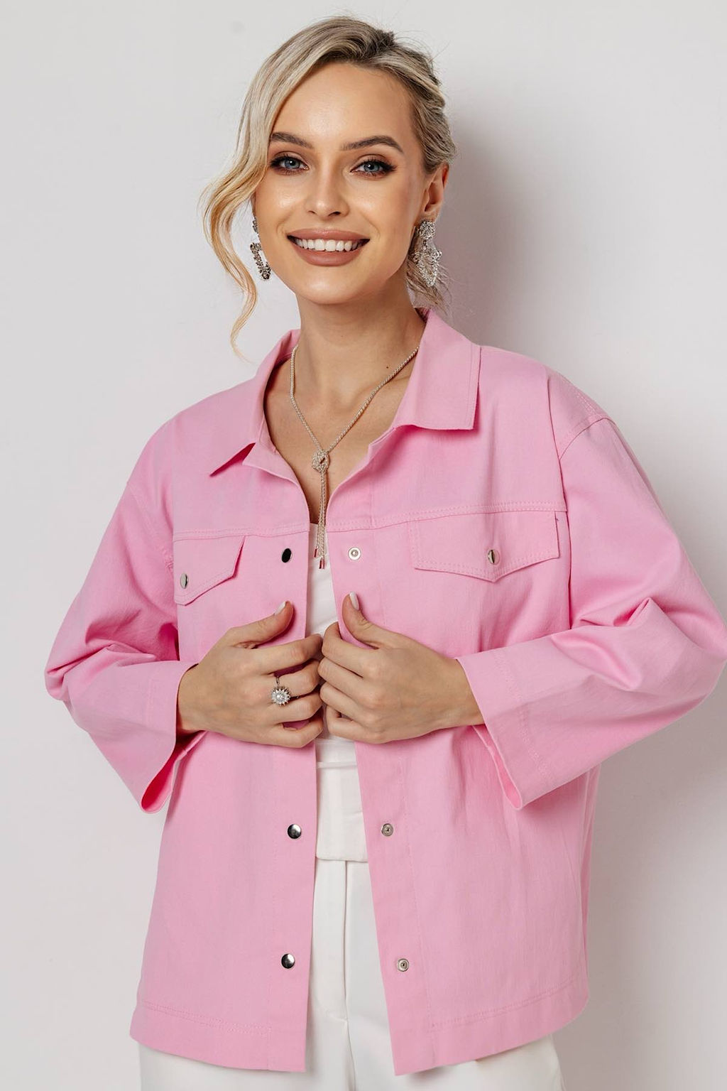 Жакет женский 4281/24/Розовый