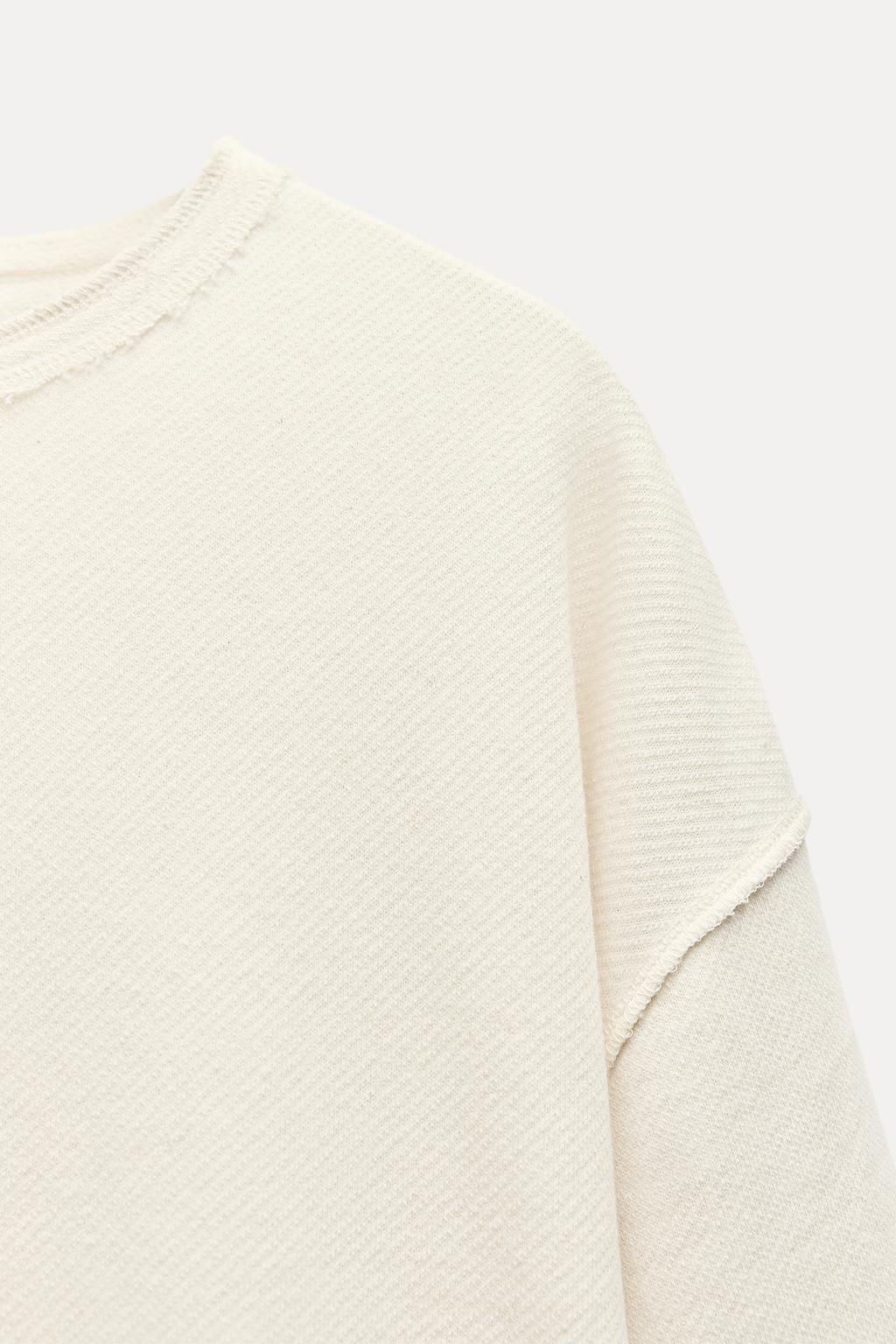 RUSTIC SWEATSHIRT - Zara фото 6