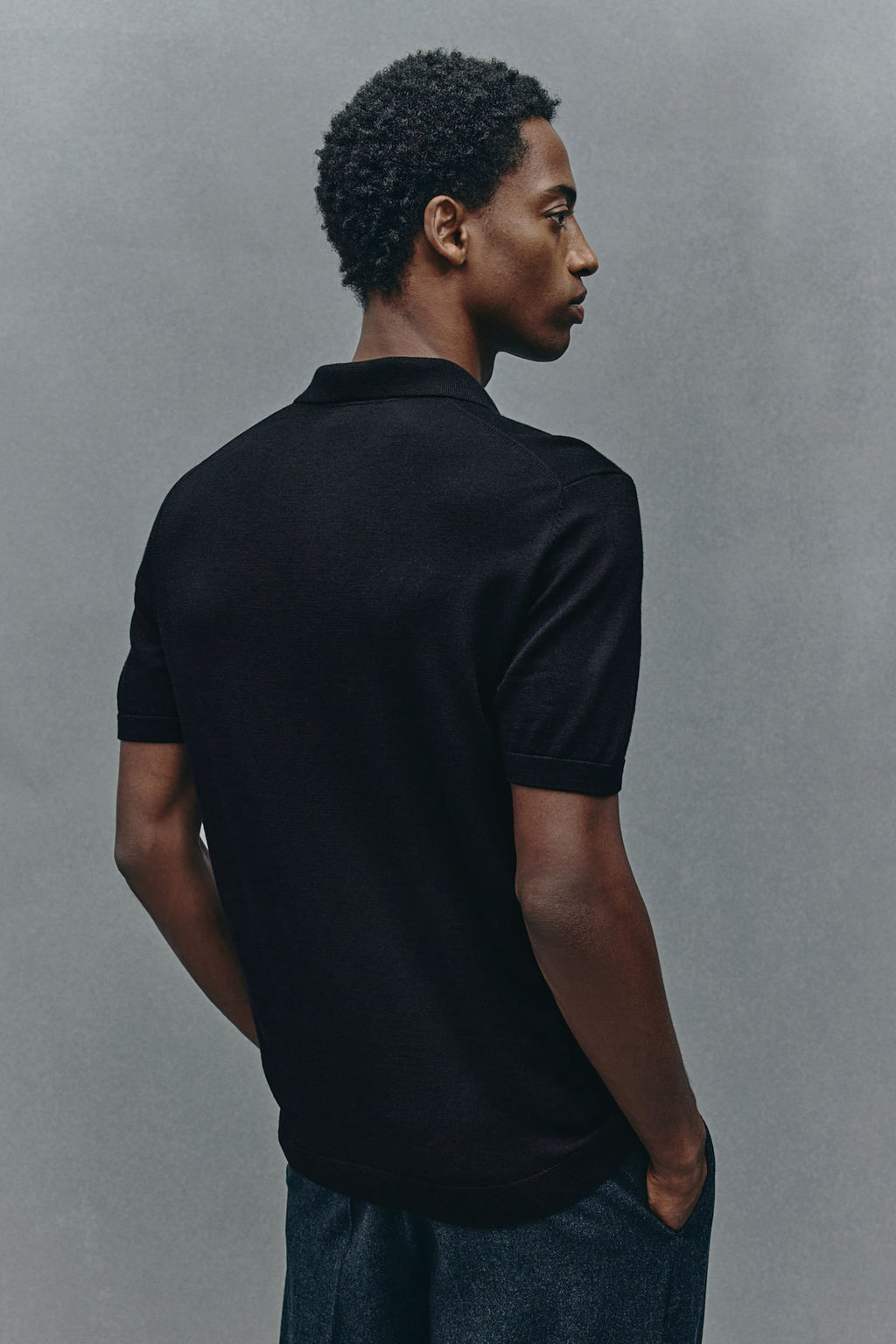Polo de lana Slim Fit - H&m фото 6