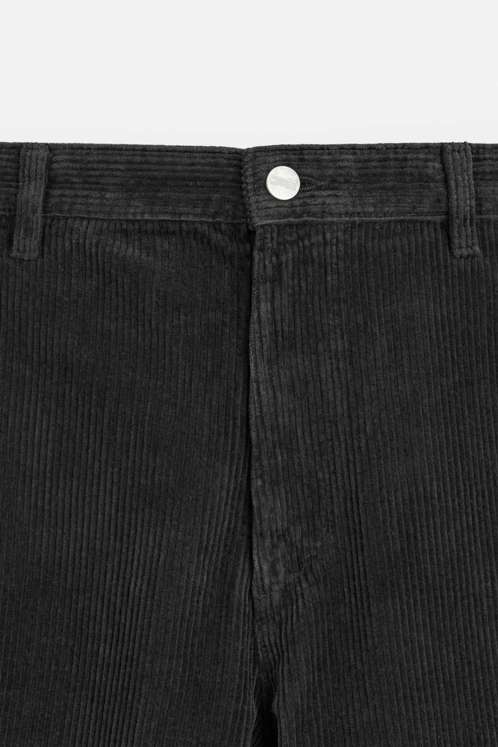CORDUROY CARROT FIT TROUSERS - Zara фото 8