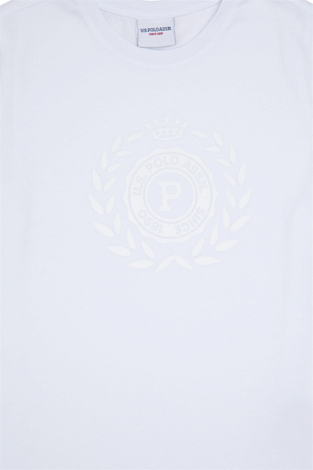 U. S. Polo Assn / Белая футболка с круглым вырезом для мальчика - U.s. polo assn фото 4