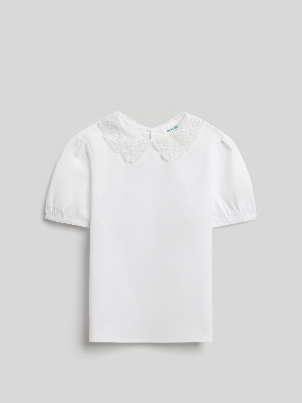 ACOOLA / Блузка детская для девочек Mousse молочный  фото 3